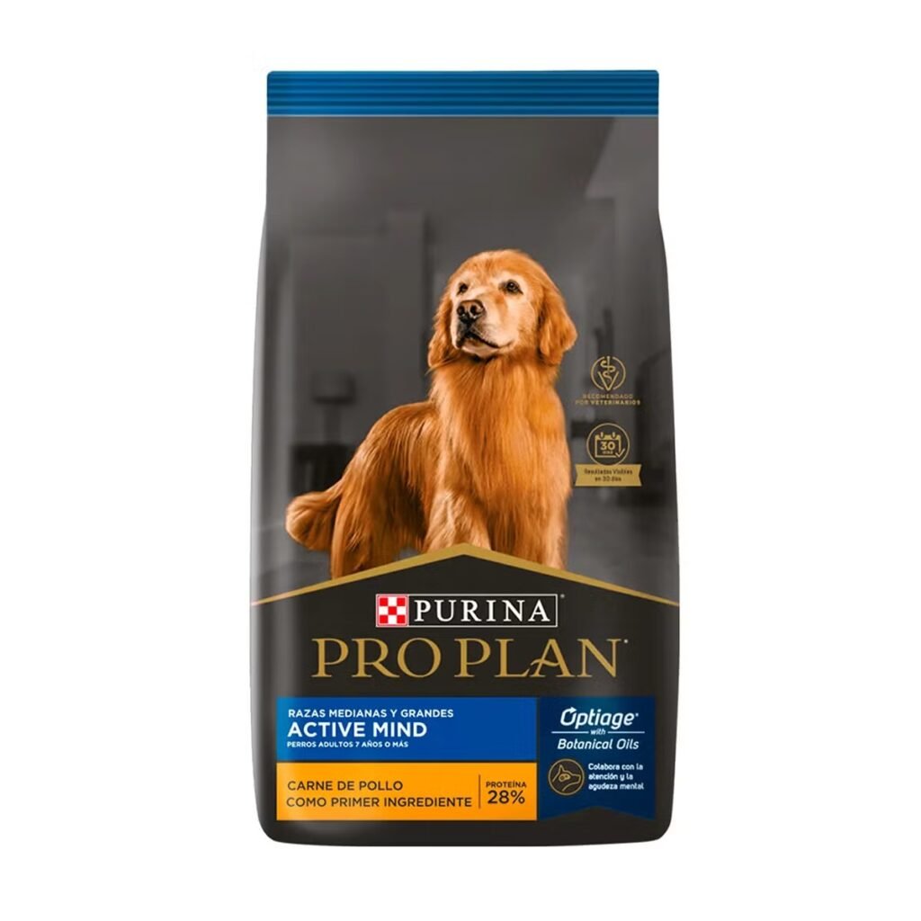 Purina Pro Plan Active Mind Razas Medianas y Grandes 13KG MX