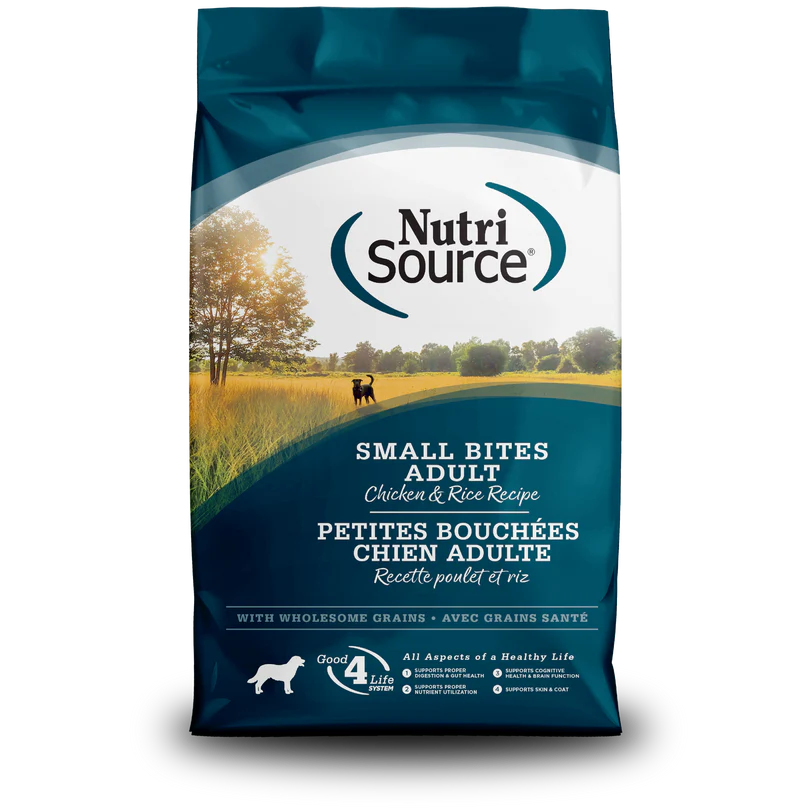 NutriSource Small Bites Adult Chicken & Rice Recipe