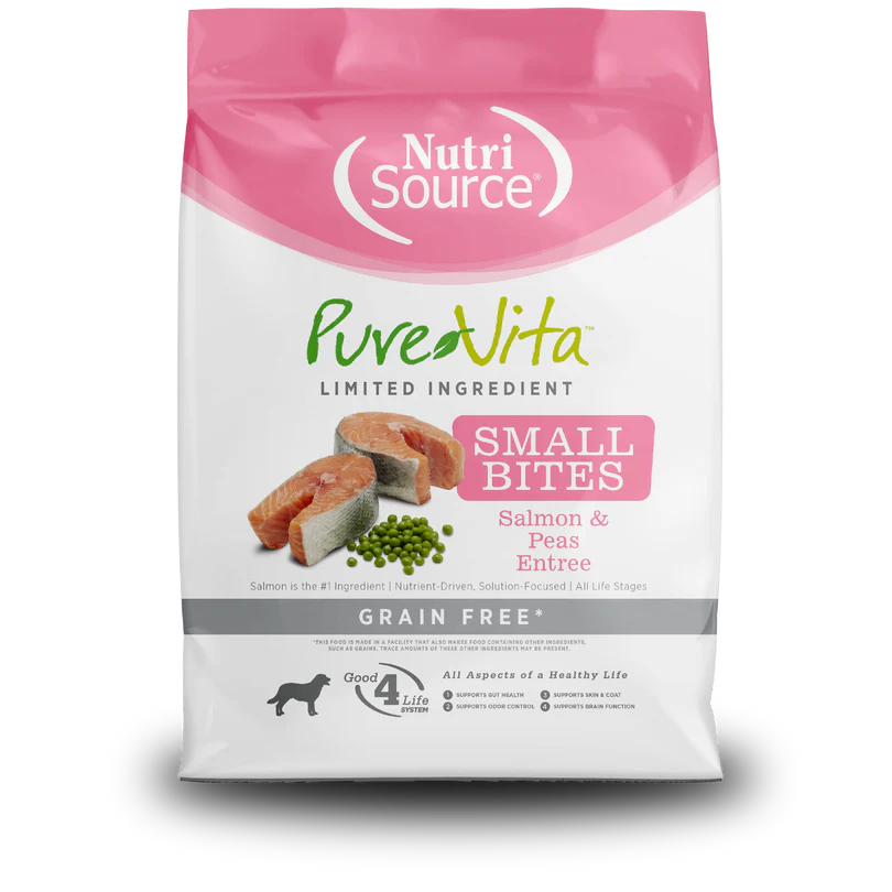 PureVita Small Bites Salmon & Pea 12 LB