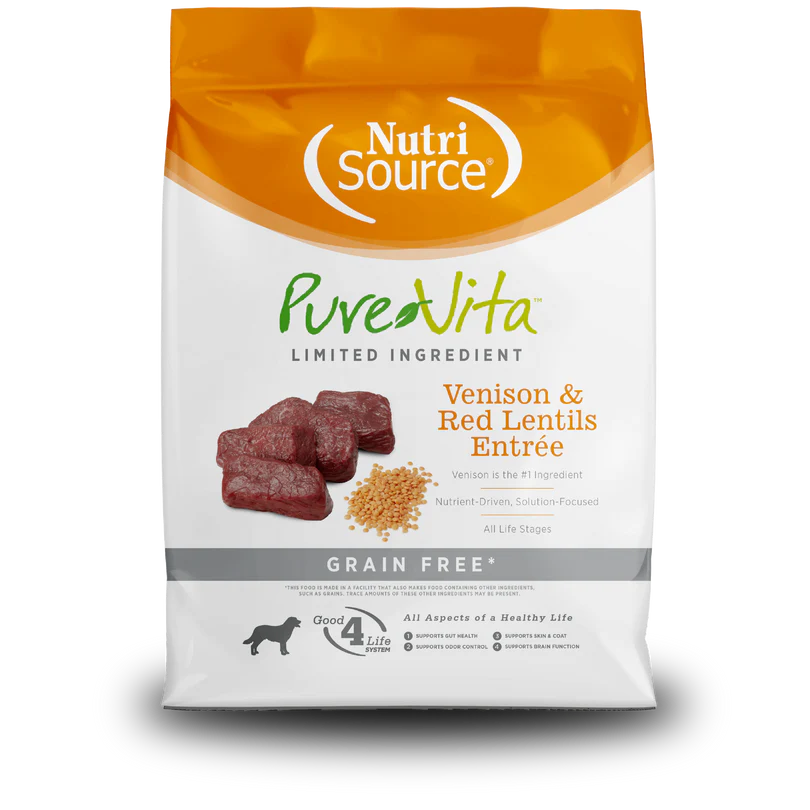 PureVita Venison & Red Lentils Entrée