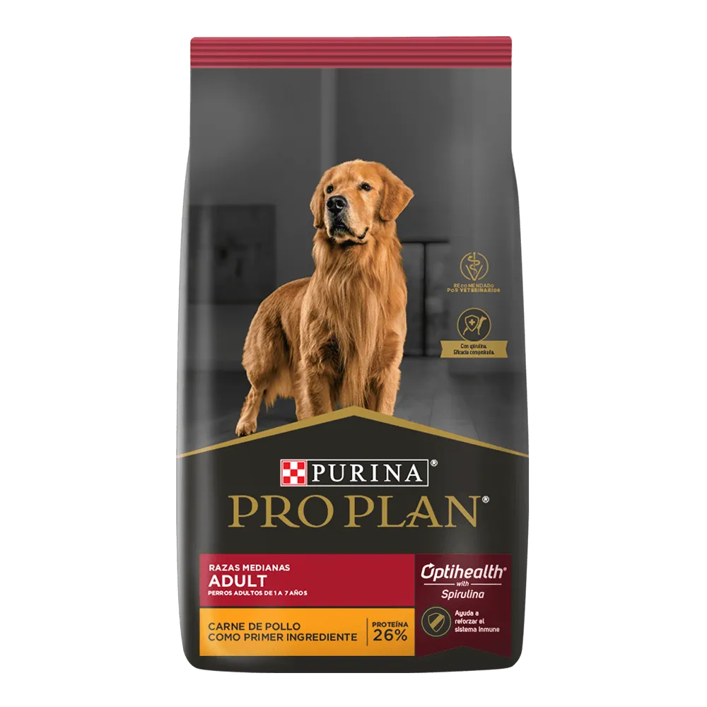 Purina Pro Plan Adult Razas Medianas BREED 13KG MX